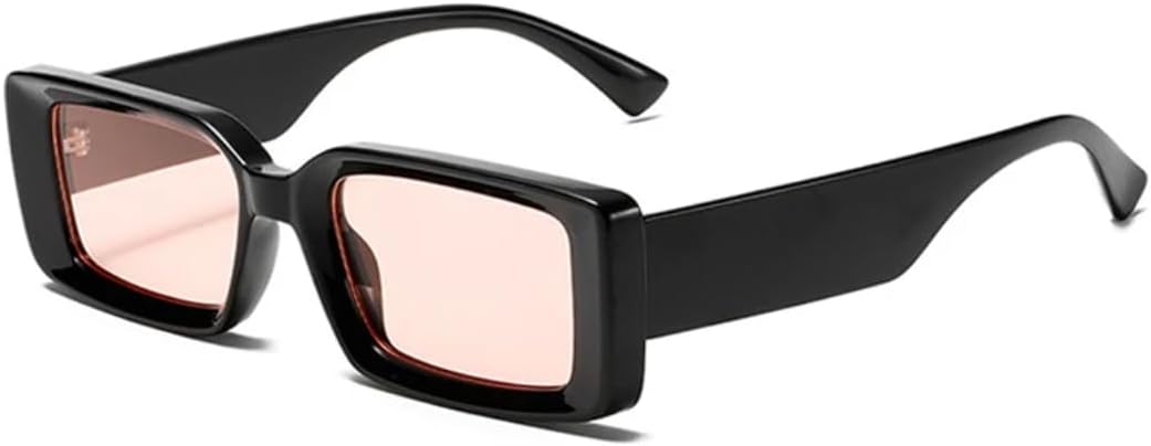 Модные маленькие прямоугольные солнцезащитные очки-гелевые линзы для женщин, ретро, красные и зеленые, с защитой от УФ-излучения UV400, для мужчин UUPTTPL, Black Pink
Модные маленькие прямоугольные солнцезащитные очки-гелевые линзы для женщин, ретро, красные и зеленые, с защитой от УФ-излучения UV400, для мужчин UUPTTPL, Black Pink