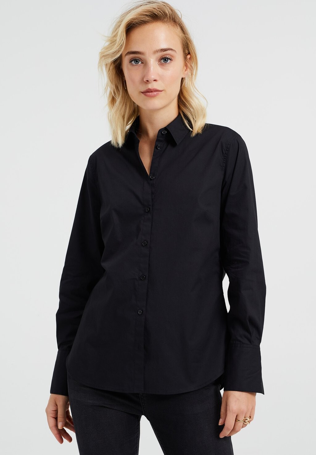 Рубашка WE Fashion, черный
Рубашка WE Fashion, черный