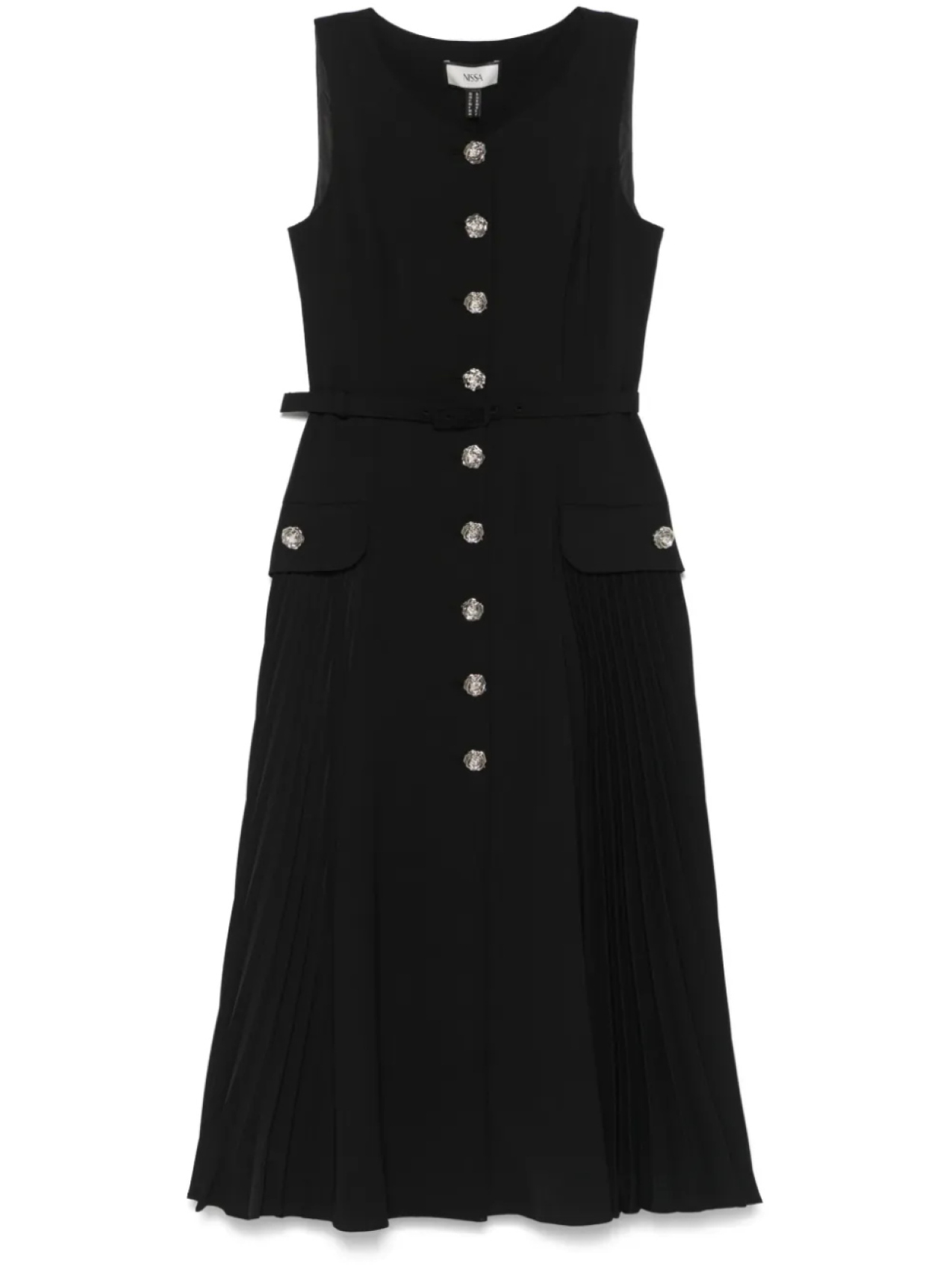 Платье мини с плиссировкой NISSA, черный
Платье мини с плиссировкой NISSA, черный