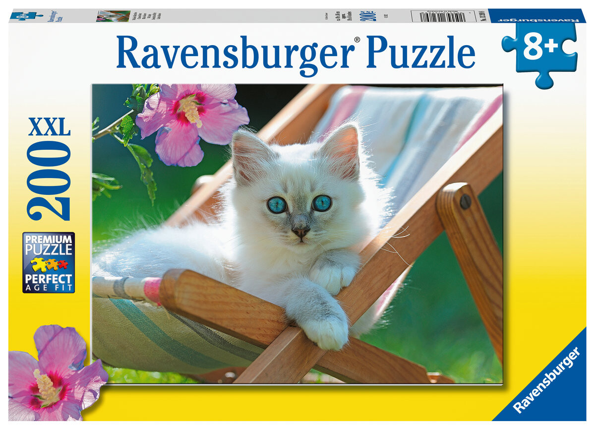 Пазл Ravensburger для детей XXL Cats, 200 шт. 
Пазл Ravensburger для детей XXL Cats, 200 шт.