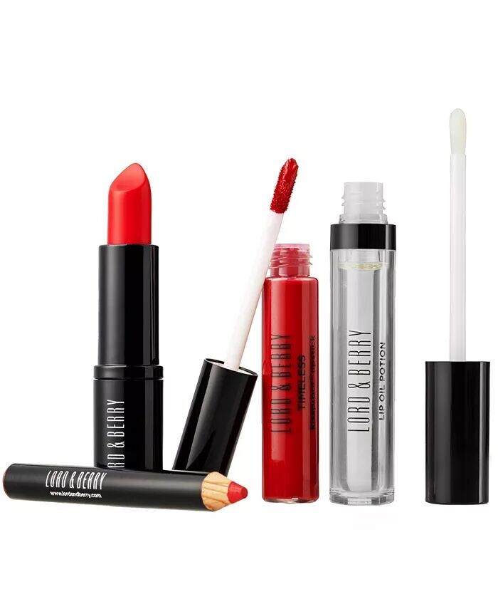 Набор для макияжа Holidays Red Lips, 4 предмета Lord & Berry, цвет Red, Transparent
Набор для макияжа Holidays Red Lips, 4 предмета Lord & Berry, цвет Red, Transparent