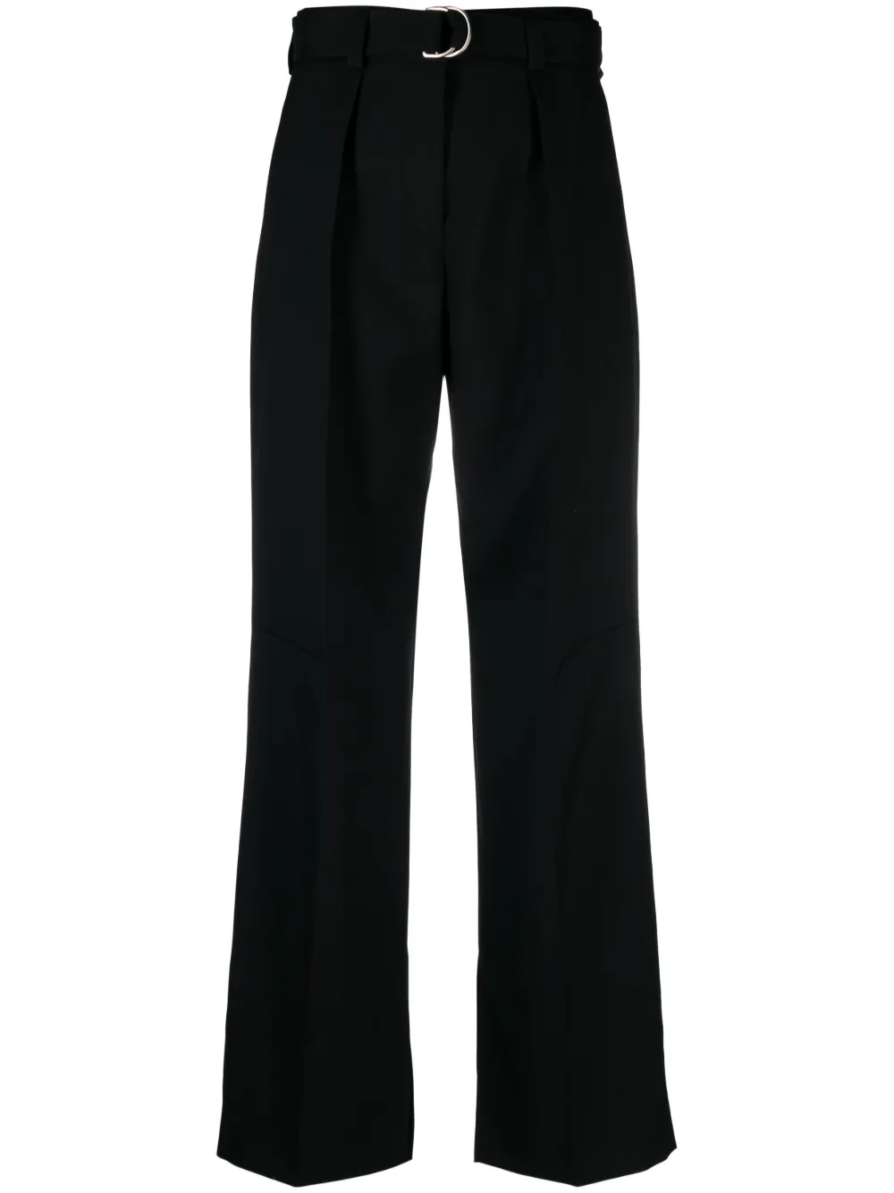 Широкие брюки с поясом JIL SANDER, черный
Широкие брюки с поясом JIL SANDER, черный