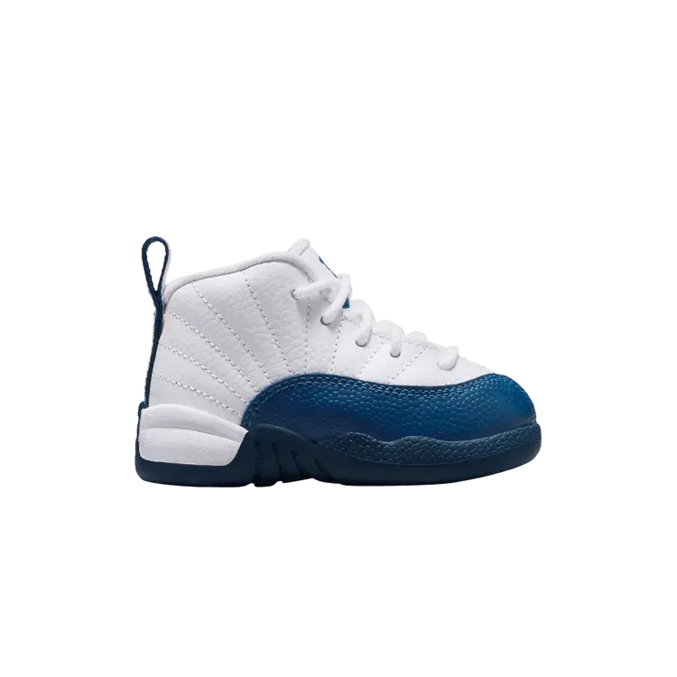 Кроссовки Air Jordan Air Jordan 12 Retro TD 'French Blue' 2025, белый 
Кроссовки Air Jordan Air Jordan 12 Retro TD 'French Blue' 2025, белый