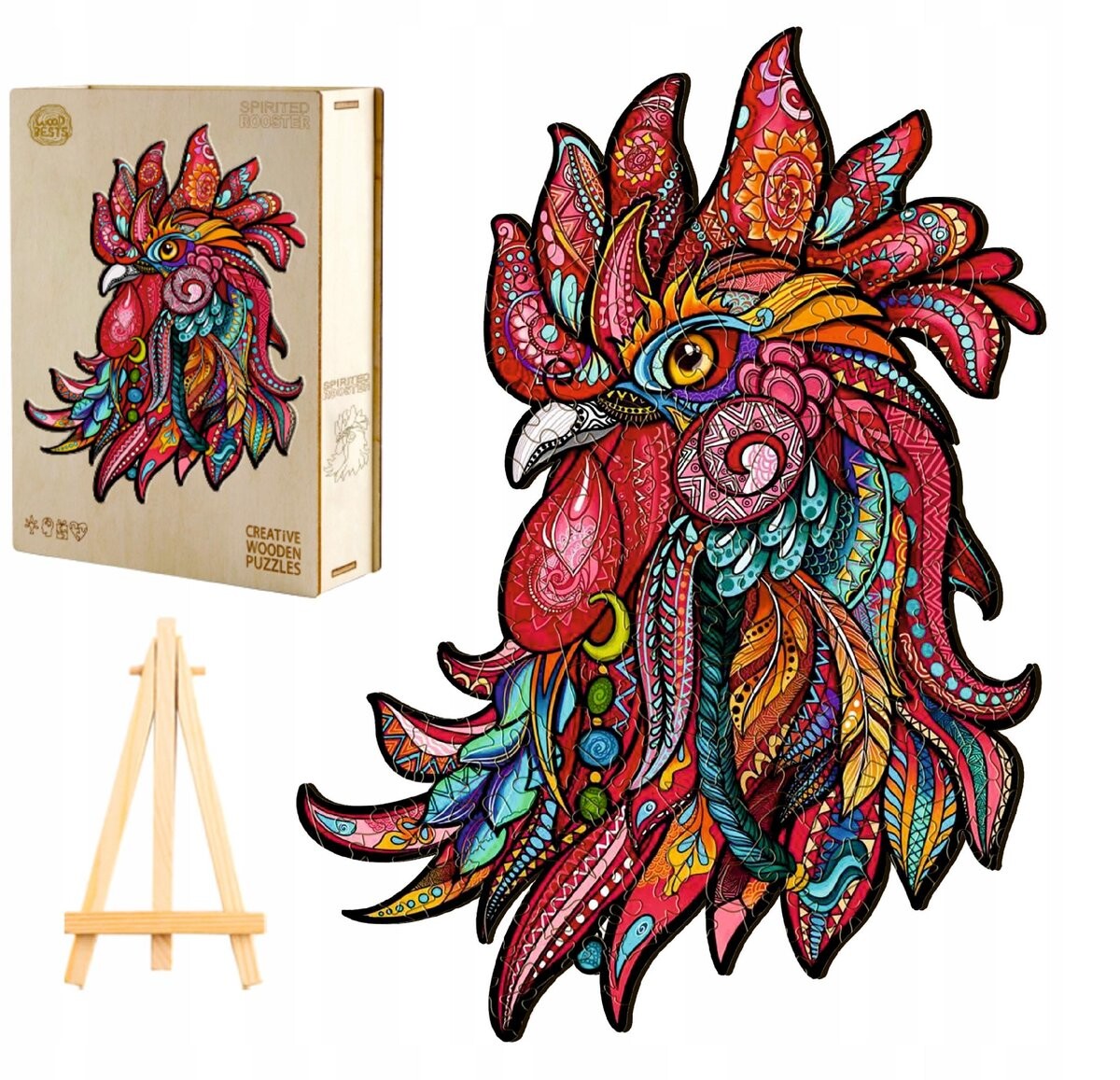 Деревянный Пазл Для Взрослых Большой 265 Деталей Деревянная Коробка Петух Pasjo24
Деревянный Пазл Для Взрослых Большой 265 Деталей Деревянная Коробка Петух Pasjo24