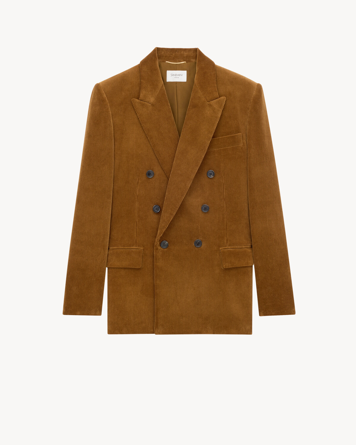 Пиджак из вельвета Saint Laurent, коричневый
Пиджак из вельвета Saint Laurent, коричневый