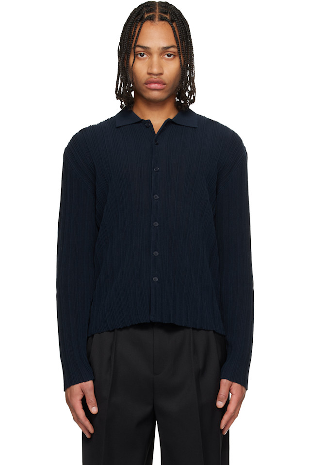 Кардиган в рубчик Le17Septembre, темно-синий
Кардиган в рубчик Le17Septembre, темно-синий