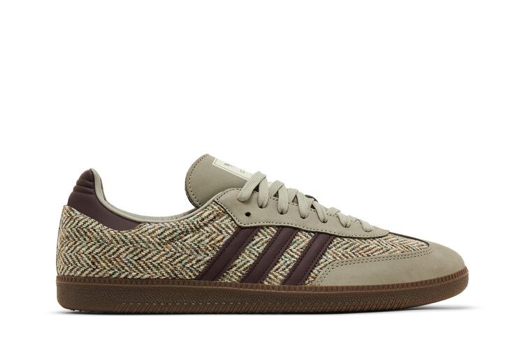 Кроссовки adidas Samba OG Tweed Pack - Wonder Beige, серый 
Кроссовки adidas Samba OG Tweed Pack - Wonder Beige, серый