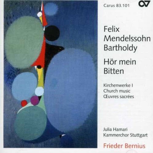 CD диск Mendelssohn-Bartholdy / Bernius / Ens 76 Stuttgart: Church Music 1
CD диск Mendelssohn-Bartholdy / Bernius / Ens 76 Stuttgart: Church Music 1