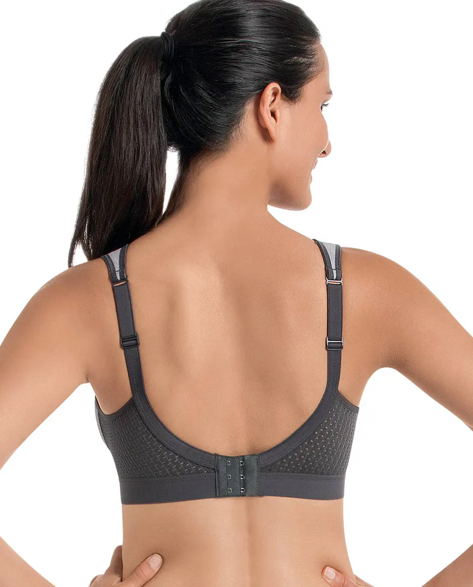 Спортивный бюстгальтер без косточек Anita, серый
Спортивный бюстгальтер без косточек Anita, серый