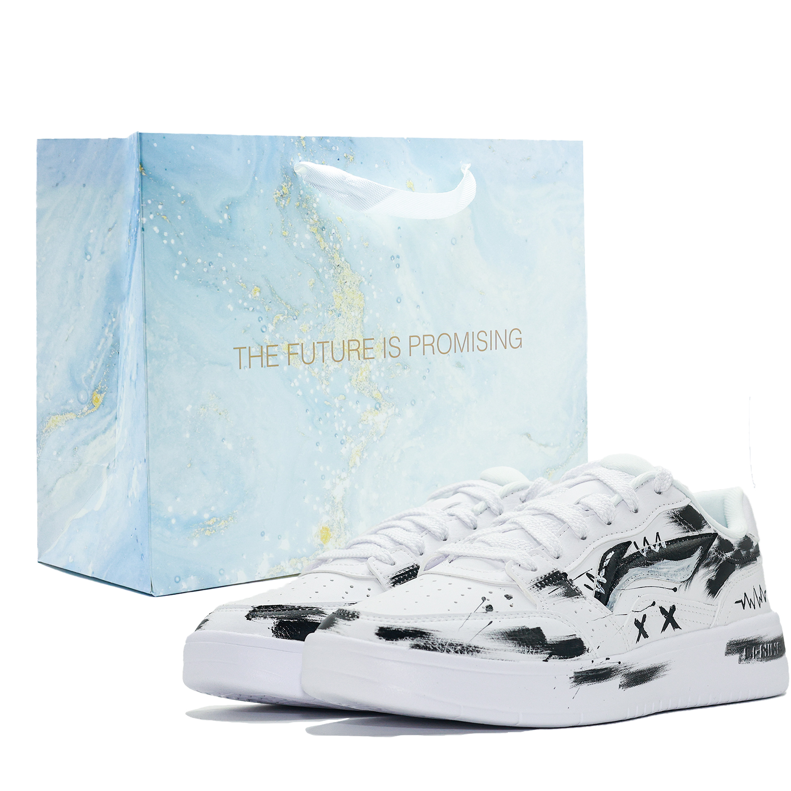 LINING Кроссовки для скейтбординга Acer Truncatum, увеличивающие рост, противоскользящие и износостойкие, низкие, мужские, белые, черные
LINING Кроссовки для скейтбординга Acer Truncatum, увеличивающие рост, противоскользящие и износостойкие, низкие, мужские, белые, черные