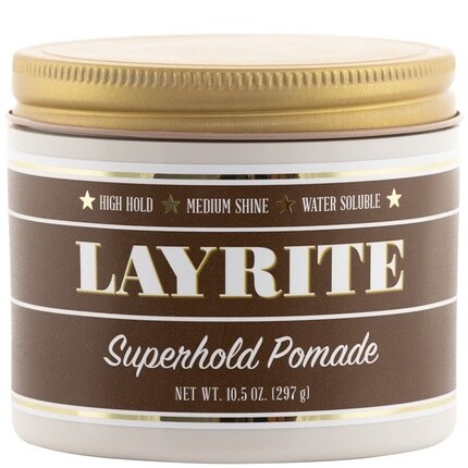 Superhold Pomade 297G Сильная фиксация Водорастворимая средний блеск, Layrite
Superhold Pomade 297G Сильная фиксация Водорастворимая средний блеск, Layrite