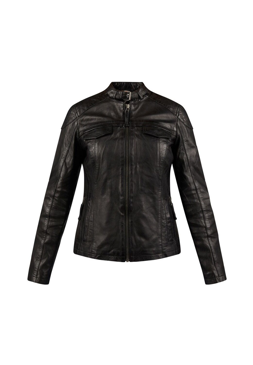 Кожаная куртка СЕМИЛА 7eleven, черный
Кожаная куртка СЕМИЛА 7eleven, черный