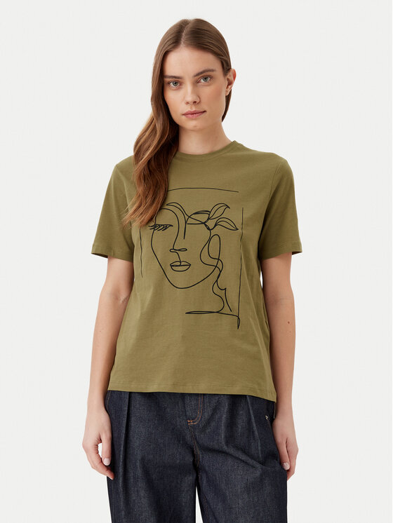 Футболка обычного кроя Sybilla 14103247 Vila, зеленый
Футболка обычного кроя Sybilla 14103247 Vila, зеленый