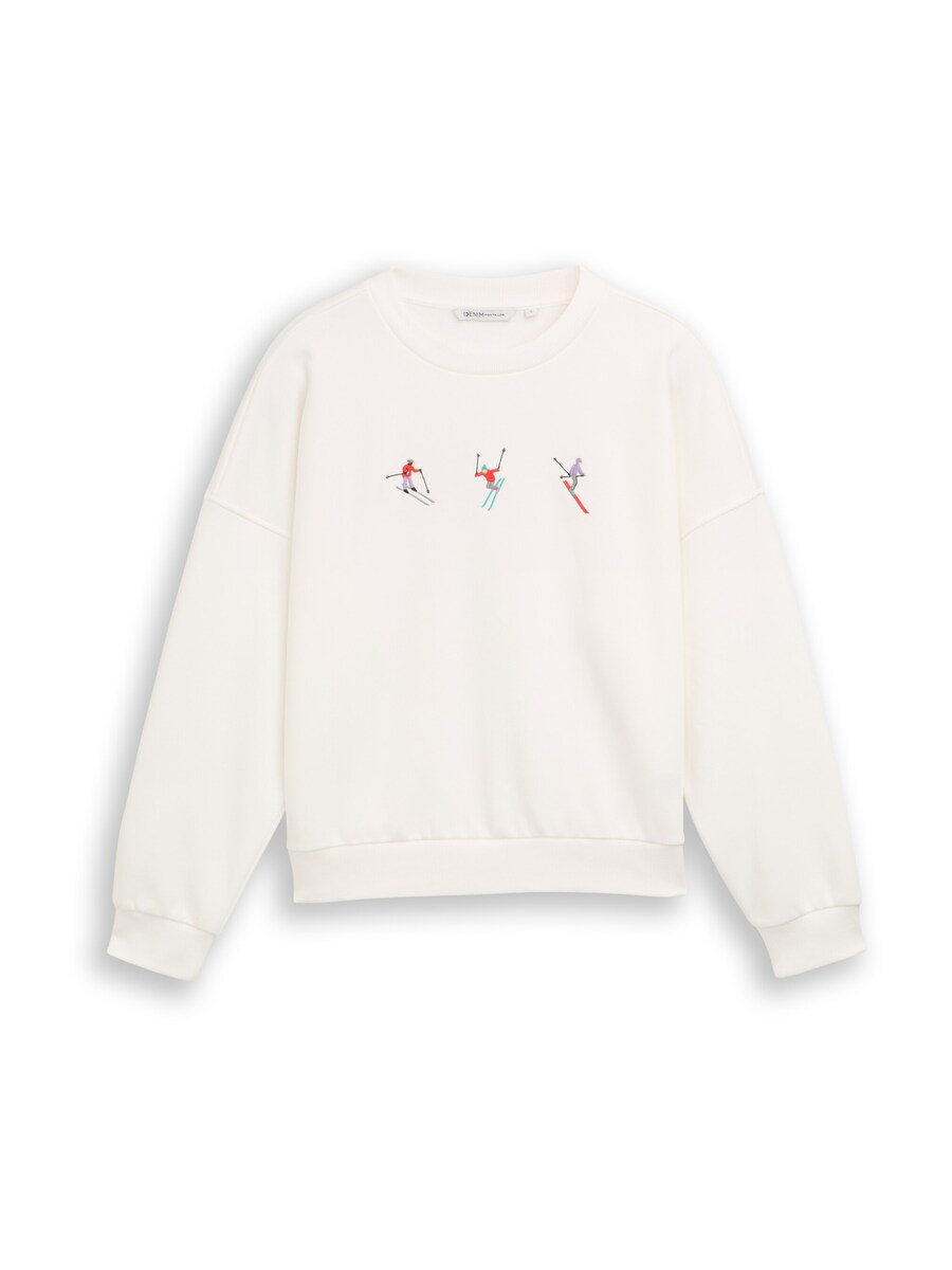 Толстовка TOM TAILOR DENIM, от белого
Толстовка TOM TAILOR DENIM, от белого