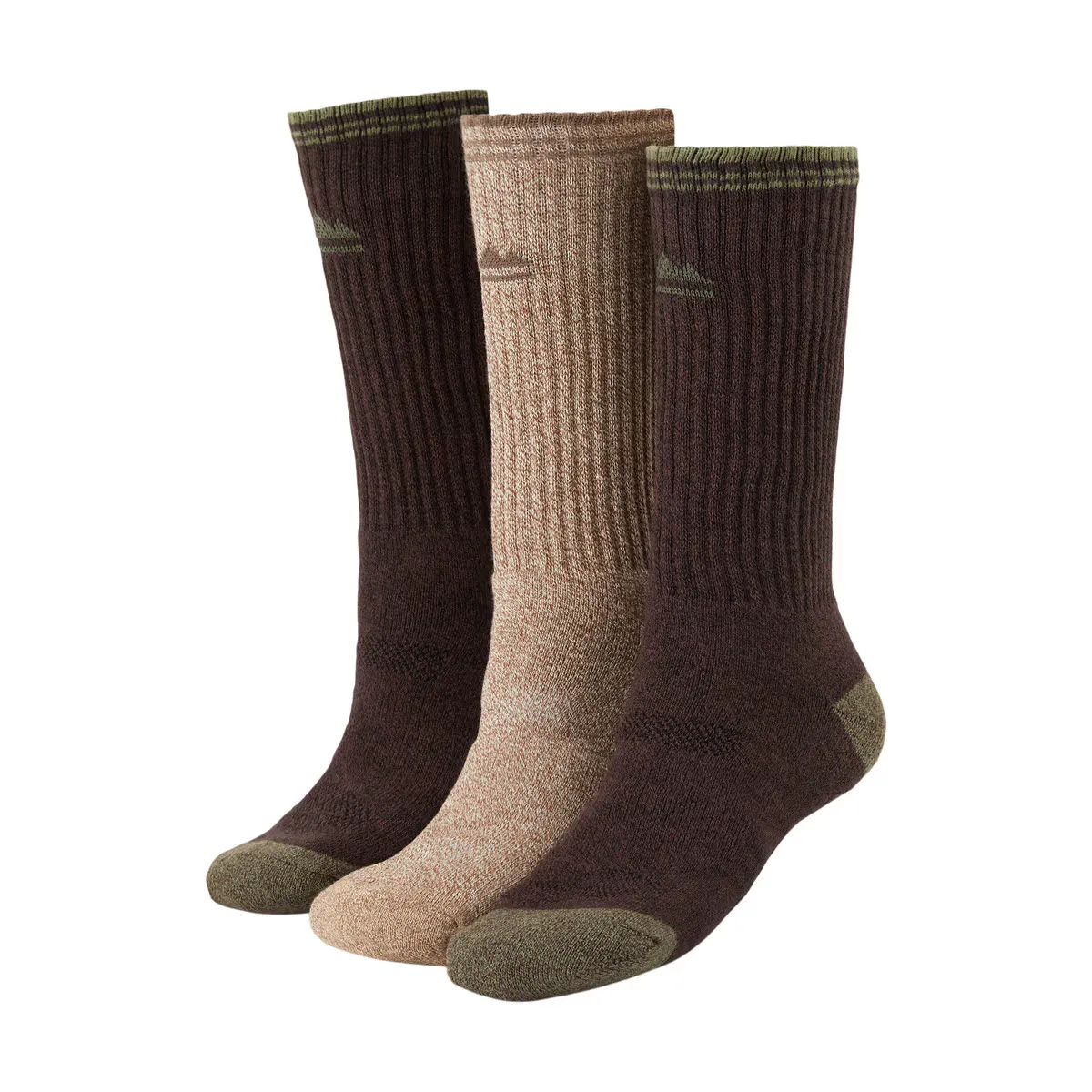 Упаковка из 3 пар горных носков Mountain Pro, темно-коричневый
Упаковка из 3 пар горных носков Mountain Pro, темно-коричневый