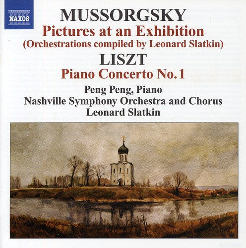 CD диск Mussorgsky / Peng-Peng / Slatkin / Nashville So: Picturs at An Exhibition / Piano Concerto No. 1
CD диск Mussorgsky / Peng-Peng / Slatkin / Nashville So: Picturs at An Exhibition / Piano Concerto No. 1