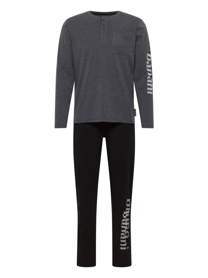 Bruno Banani Пижама BEADLE антрацитового/меланжевого цвета
Bruno Banani Пижама BEADLE антрацитового/меланжевого цвета