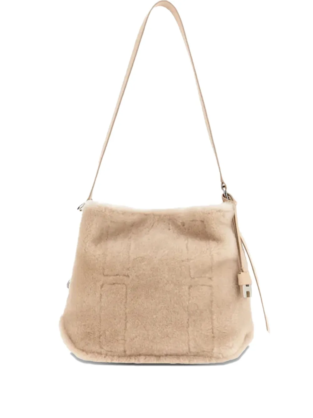 Кожаная сумка-тоут с магнитной застежкой Hogan, нейтральный
Кожаная сумка-тоут с магнитной застежкой Hogan, нейтральный