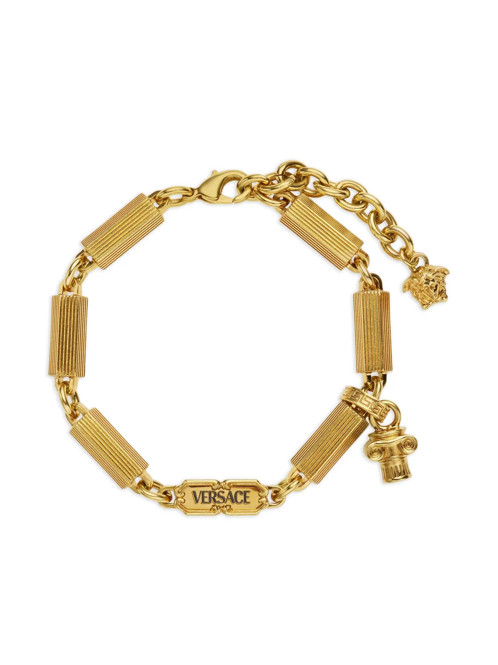 Рельефный браслет Medusa Versace, золотистый
Рельефный браслет Medusa Versace, золотистый