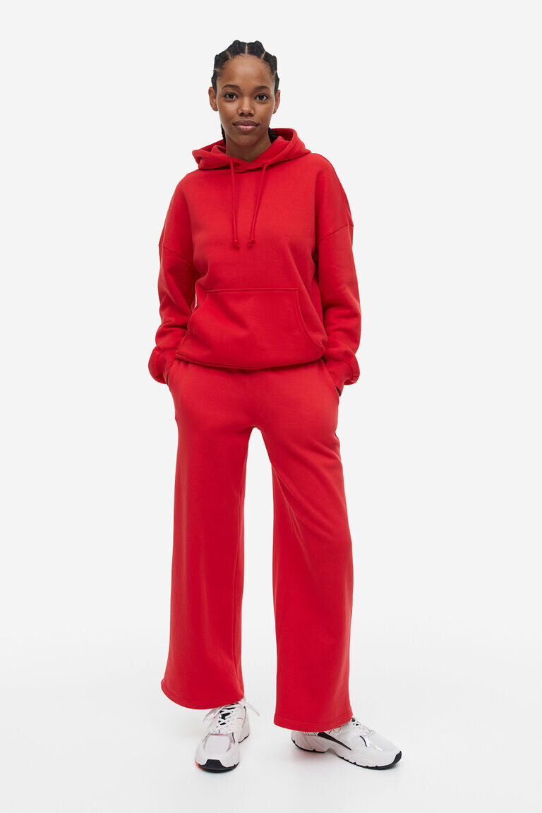 Толстовка оверсайз H&M, красный
Толстовка оверсайз H&M, красный