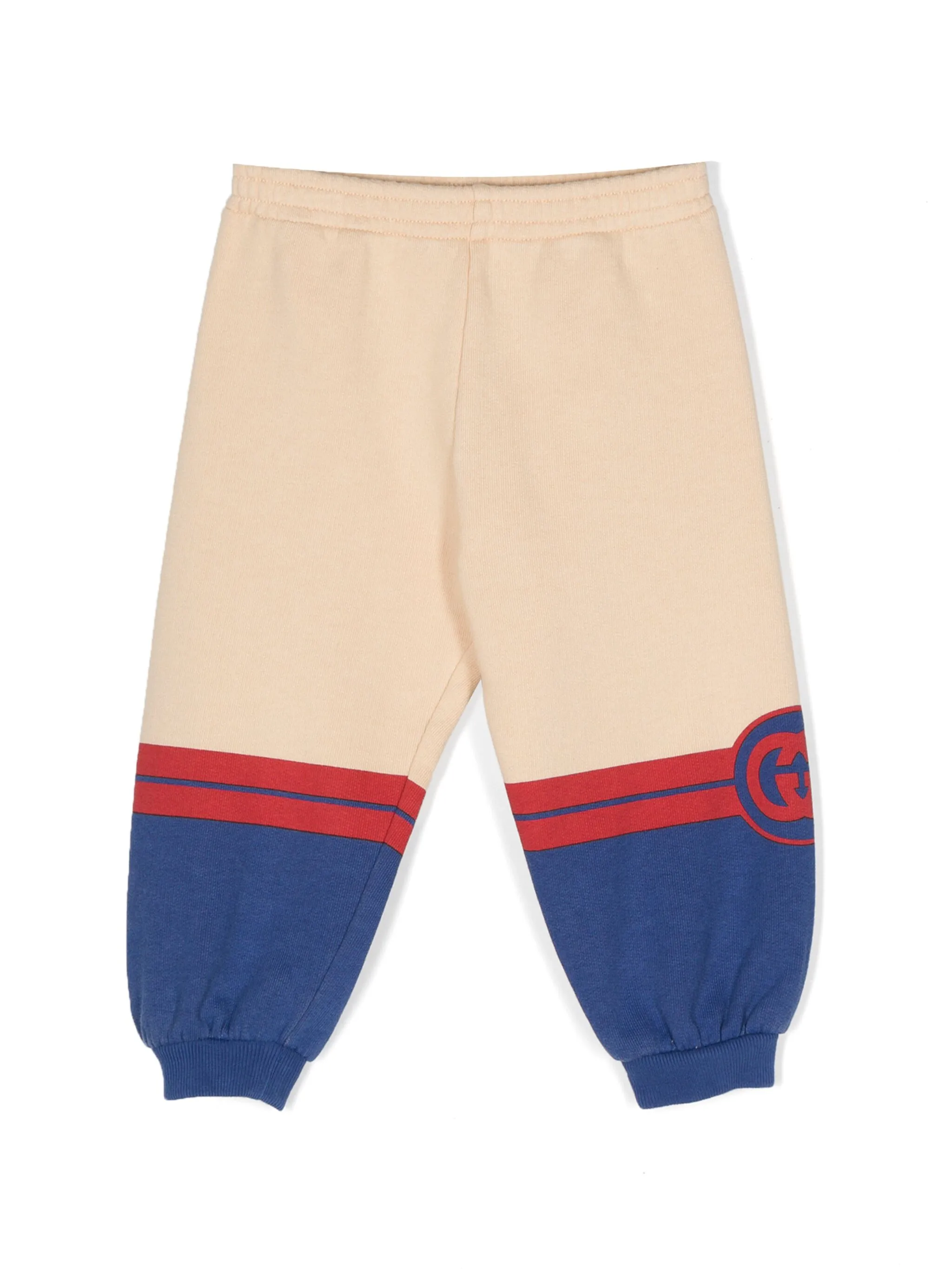 Спортивные брюки с логотипом Interlocking G Gucci Kids, бежевый
Спортивные брюки с логотипом Interlocking G Gucci Kids, бежевый