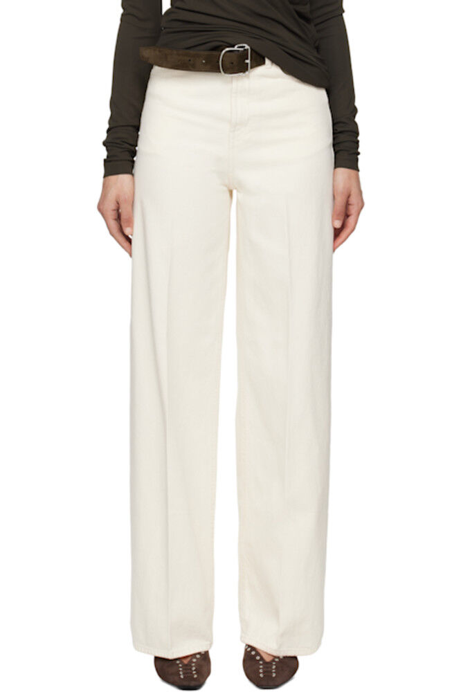 Широкие джинсы Off-White TOTEME 
Широкие джинсы Off-White TOTEME