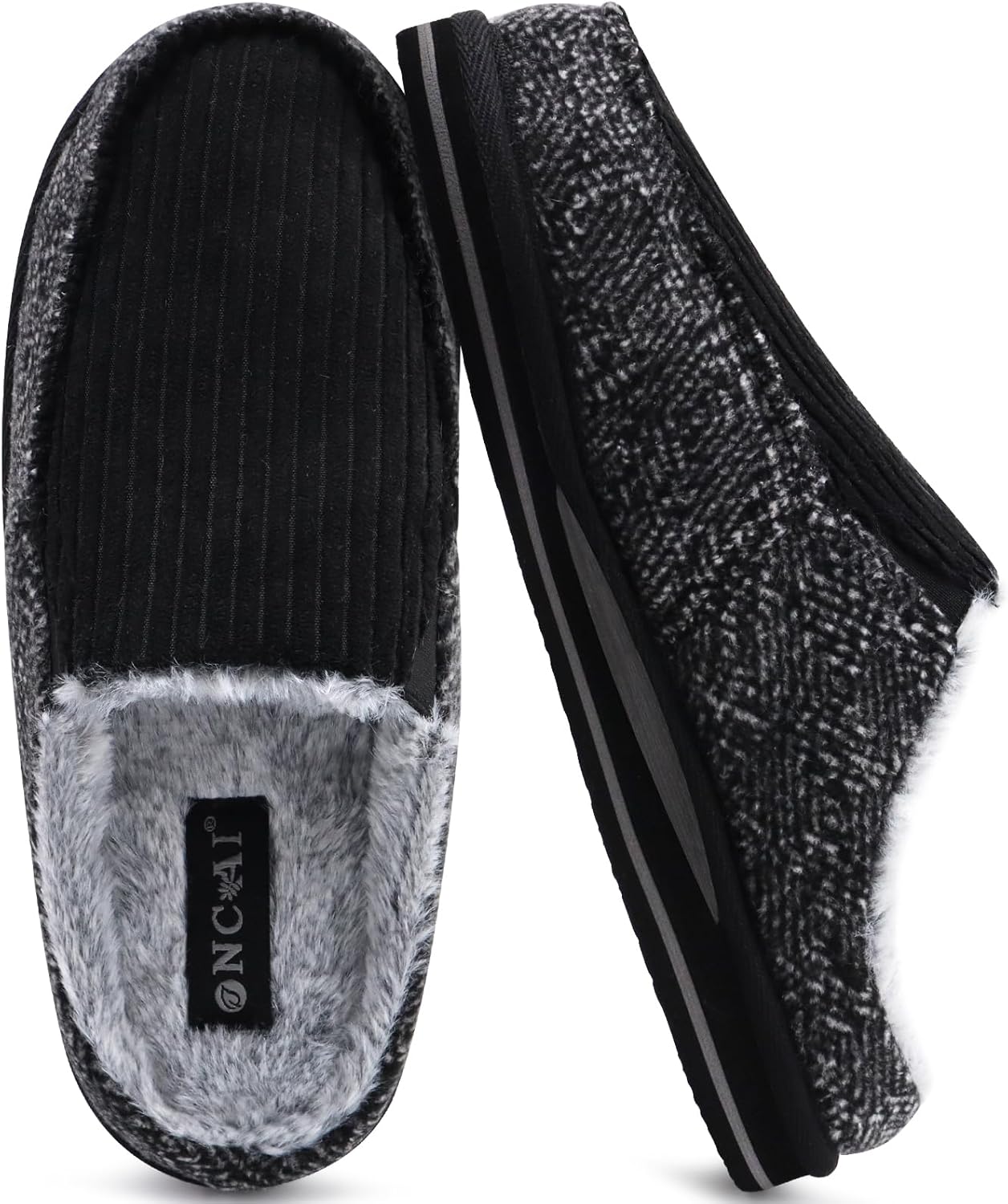 Мужские шлепанцы ONCAI с поддержкой свода стопы, полоской, искусственным мехом, хлопковым сочетанием, высокоплотной обувной стелькой из памяти формы, теплые домашние тапочки, на ноге, для улицы и дома, резиновая подошва, размеры 7-16, черный
Мужские шлепанцы ONCAI с поддержкой свода стопы, полоской, искусственным мехом, хлопковым сочетанием, высокоплотной обувной стелькой из памяти формы, теплые домашние тапочки, на ноге, для улицы и дома, резиновая подошва, размеры 7-16, черный
