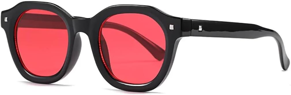 Роскошные солнцезащитные очки большого размера для женщин и мужчин, винтажные, в стиле панк, хип-хоп, с заклепками, защита от УФ-излучения UV400 (черно-красные) TVTBBVV, Black Red
Роскошные солнцезащитные очки большого размера для женщин и мужчин, винтажные, в стиле панк, хип-хоп, с заклепками, защита от УФ-излучения UV400 (черно-красные) TVTBBVV, Black Red