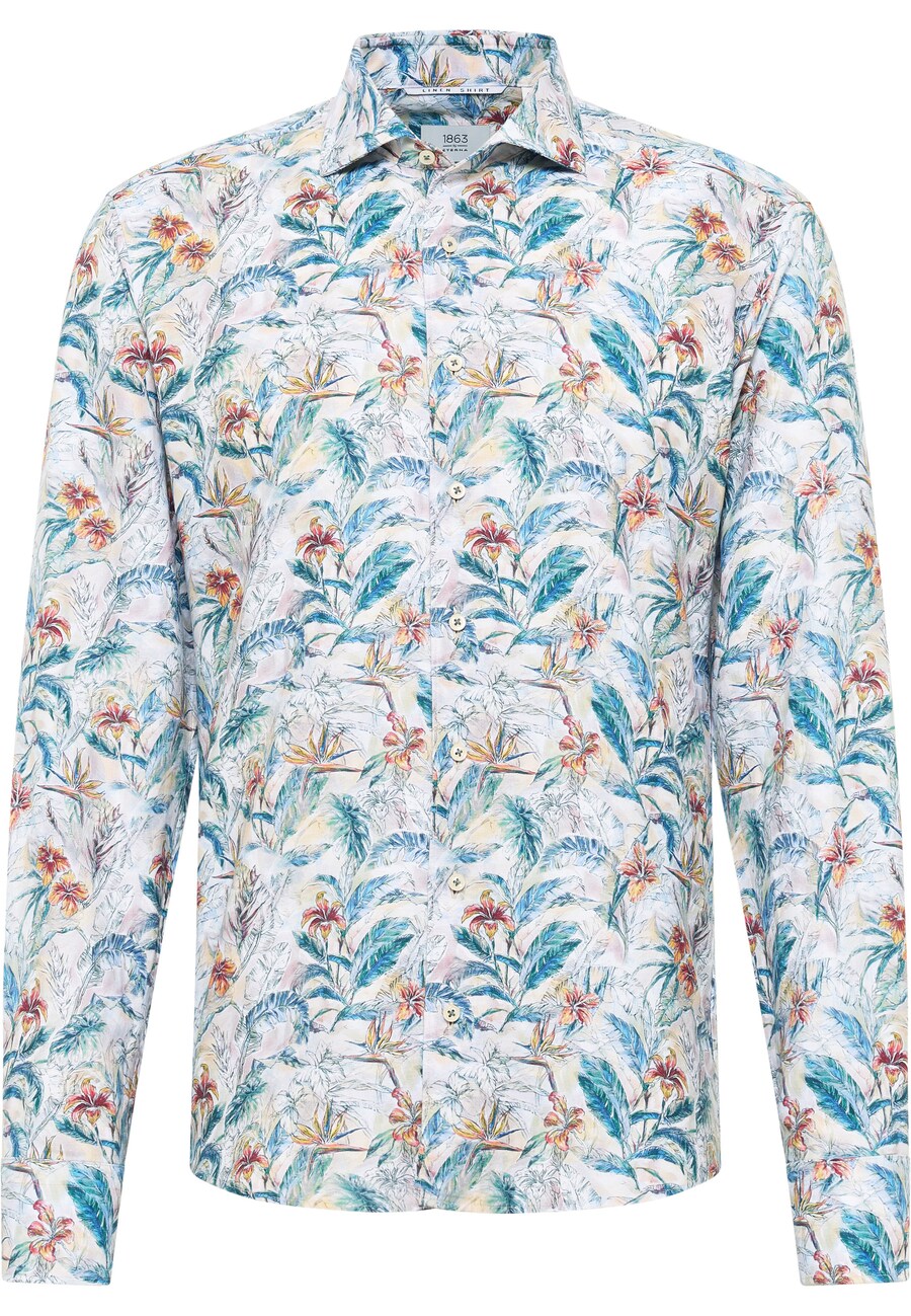 Рубашка Slim Fit на пуговицах ETERNA, синий
Рубашка Slim Fit на пуговицах ETERNA, синий