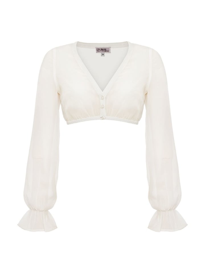 MarJo Блуза дирндль ARNSTEIN белого цвета
MarJo Блуза дирндль ARNSTEIN белого цвета