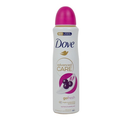 Аэрозольный спрей Acai 150 мл Advanced Care Dove
Аэрозольный спрей Acai 150 мл Advanced Care Dove