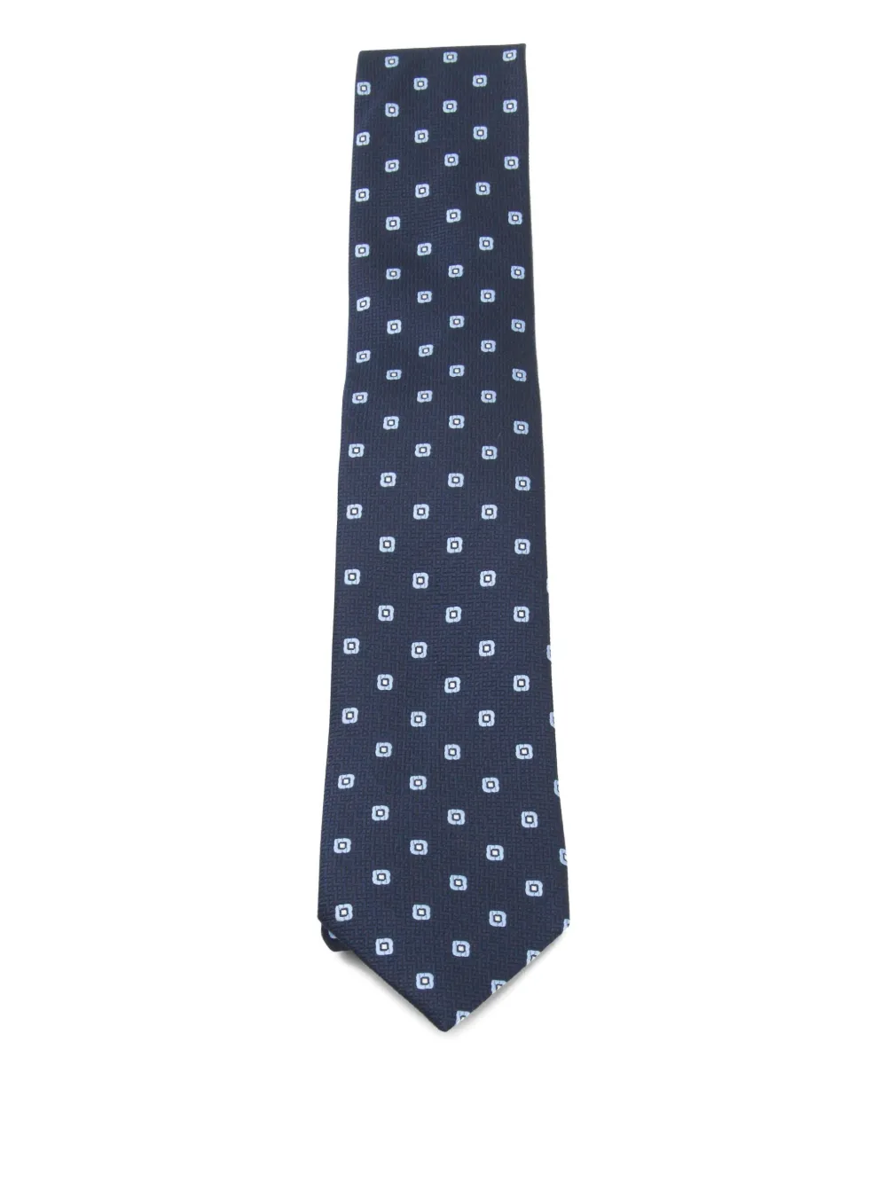 Галстук с квадратным узором Zegna, синий
Галстук с квадратным узором Zegna, синий