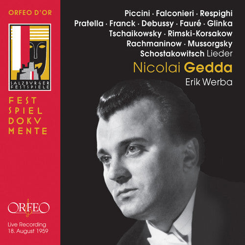 CD диск Gedda, Niccolai / Werba, Erik: Liederabend: Salzburg Festival 1959
CD диск Gedda, Niccolai / Werba, Erik: Liederabend: Salzburg Festival 1959