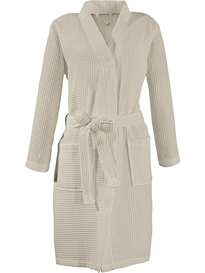 Erwin Müller Унисекс короткий банный халат Piqué Hohenfels цвета капучино
Erwin Müller Унисекс короткий банный халат Piqué Hohenfels цвета капучино