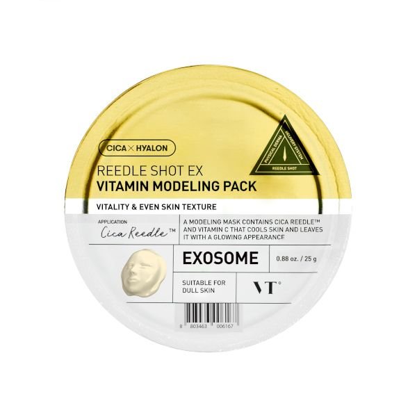 VT Cosmetics, Reedle Shot EX Vitamin Modeling Pack, моделирующая маска из водорослей с витаминами, 25 г
VT Cosmetics, Reedle Shot EX Vitamin Modeling Pack, моделирующая маска из водорослей с витаминами, 25 г