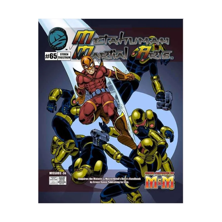 Metahuman Martial Arts Deluxe (M&M 3E), Mutants & Masterminds Supplements (Misfit Studios), мягкая обложка
Metahuman Martial Arts Deluxe (M&M 3E), Mutants & Masterminds Supplements (Misfit Studios), мягкая обложка