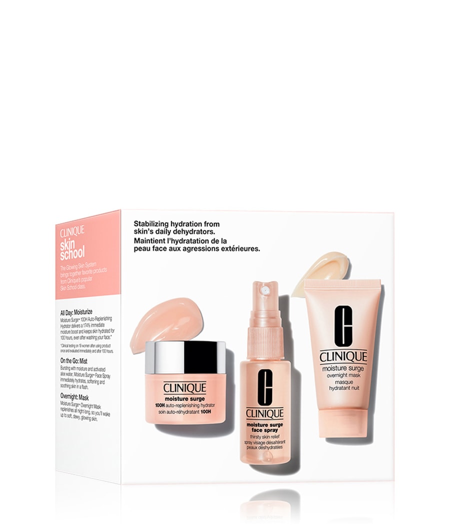 Набор для ухода за лицом CLINIQUE Mini Kits Moisture Surge – Hydration, 1 шт.
Набор для ухода за лицом CLINIQUE Mini Kits Moisture Surge – Hydration, 1 шт.