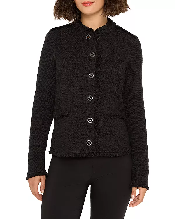 Военная куртка с бахромой Nic+Zoe, черный
Военная куртка с бахромой Nic+Zoe, черный