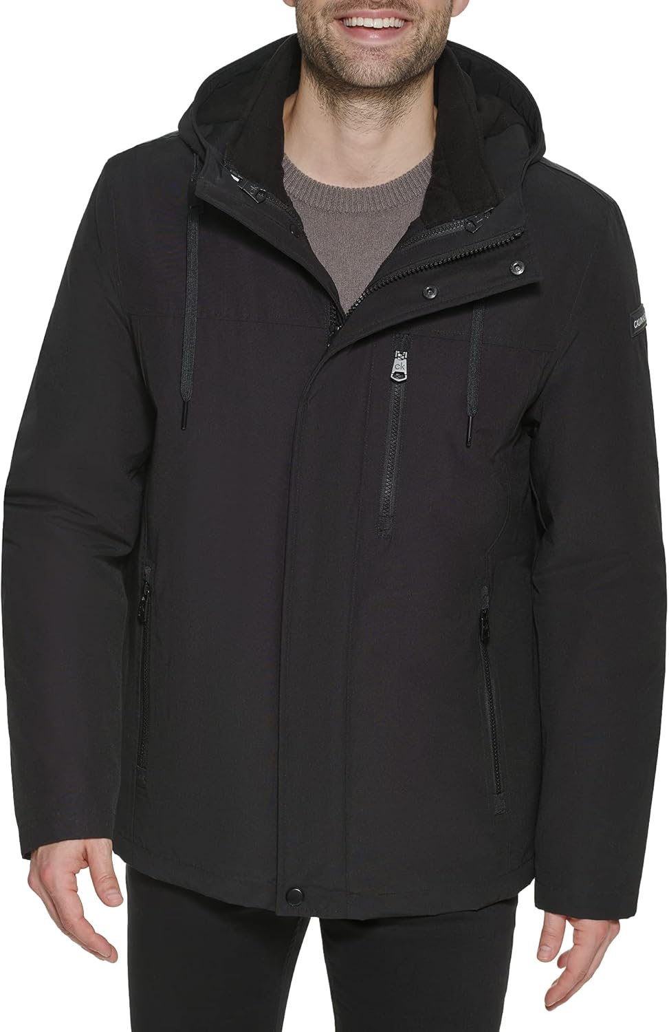 Мужская куртка Calvin Klein с капюшоном и съемным нагрудником, Artic Faille Black
Мужская куртка Calvin Klein с капюшоном и съемным нагрудником, Artic Faille Black