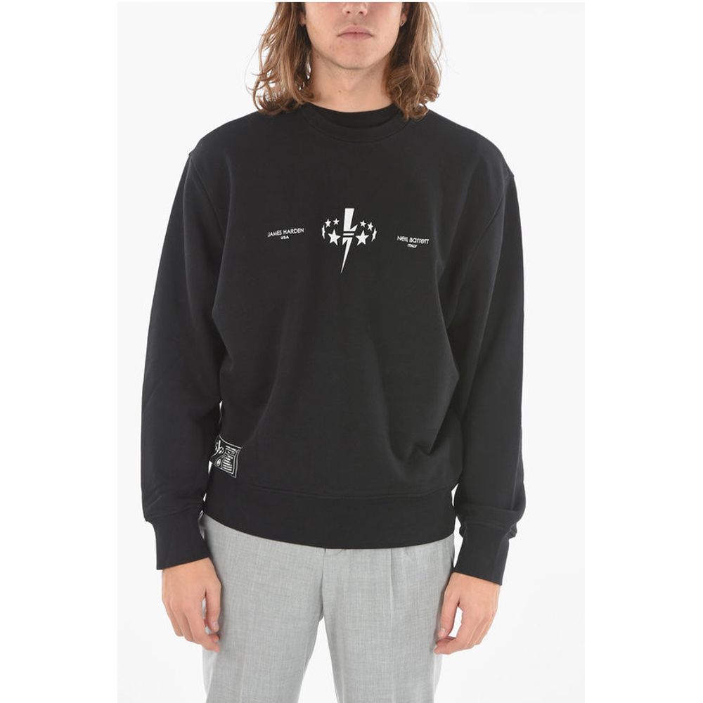 Легкий свитер с круглым вырезом JAMES HARDEN X NEIL BARRETT Neil Barrett, Black
Легкий свитер с круглым вырезом JAMES HARDEN X NEIL BARRETT Neil Barrett, Black