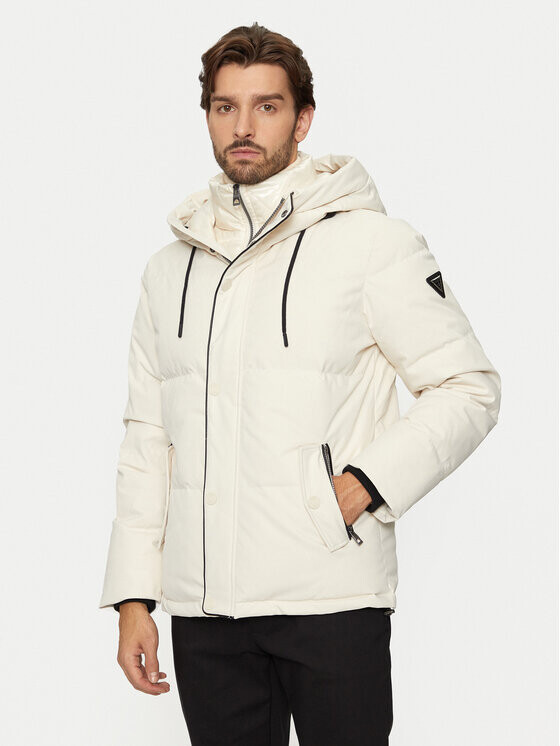 Пуховик стандартного кроя Guess, бежевый
Пуховик стандартного кроя Guess, бежевый