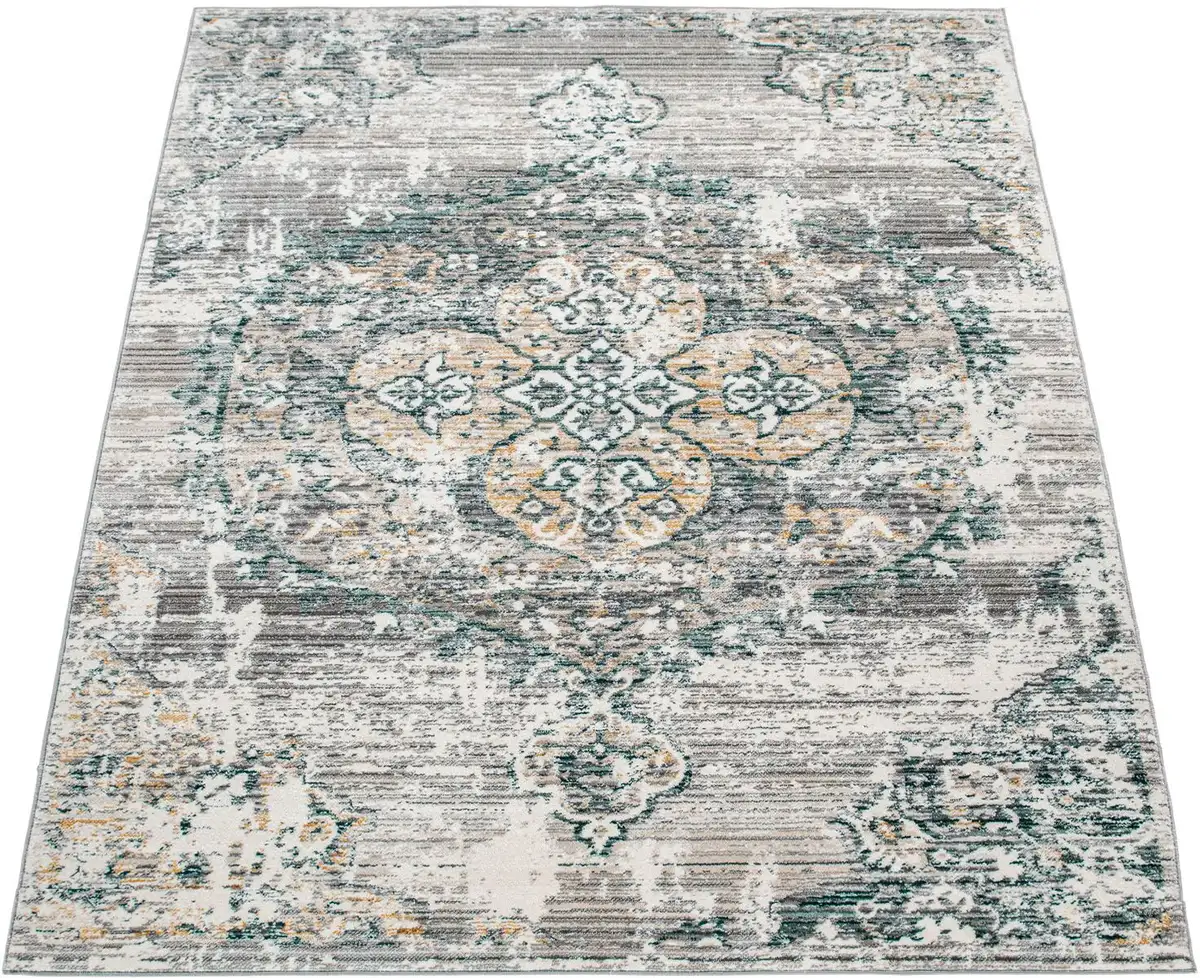 Ковер Paco Home "Herbete 733", прямоугольный, короткий ворс, восточный стиль, винтажный дизайн 120х170 см, зеленый
Ковер Paco Home "Herbete 733", прямоугольный, короткий ворс, восточный стиль, винтажный дизайн 120х170 см, зеленый