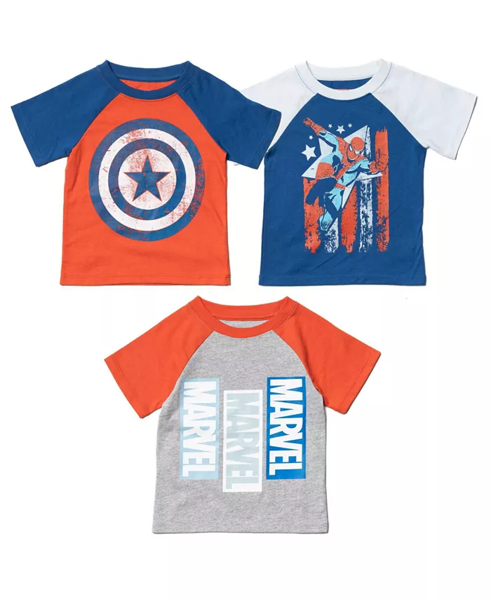 Футболки с капюшоном Marvel X-Men Spider-Man для мальчиков, набор из 3 штук Avengers, мультиколор
Футболки с капюшоном Marvel X-Men Spider-Man для мальчиков, набор из 3 штук Avengers, мультиколор