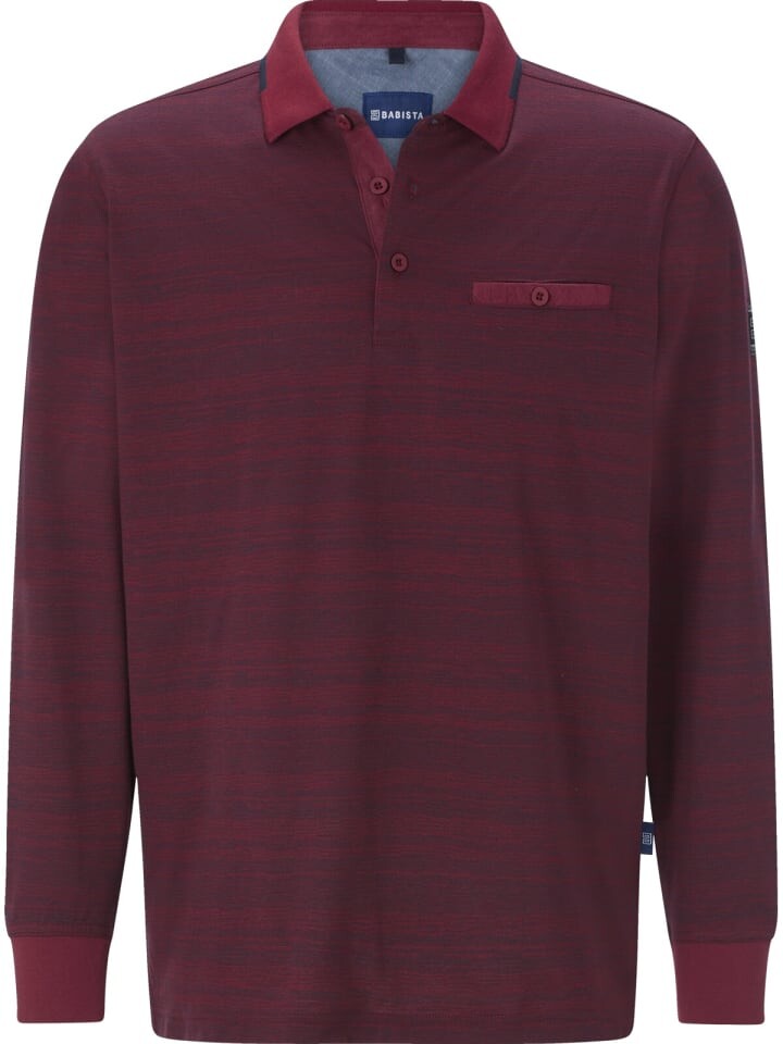 Поло BABISTA Langarm ALRENTI, цвет dunkelrot melange
Поло BABISTA Langarm ALRENTI, цвет dunkelrot melange