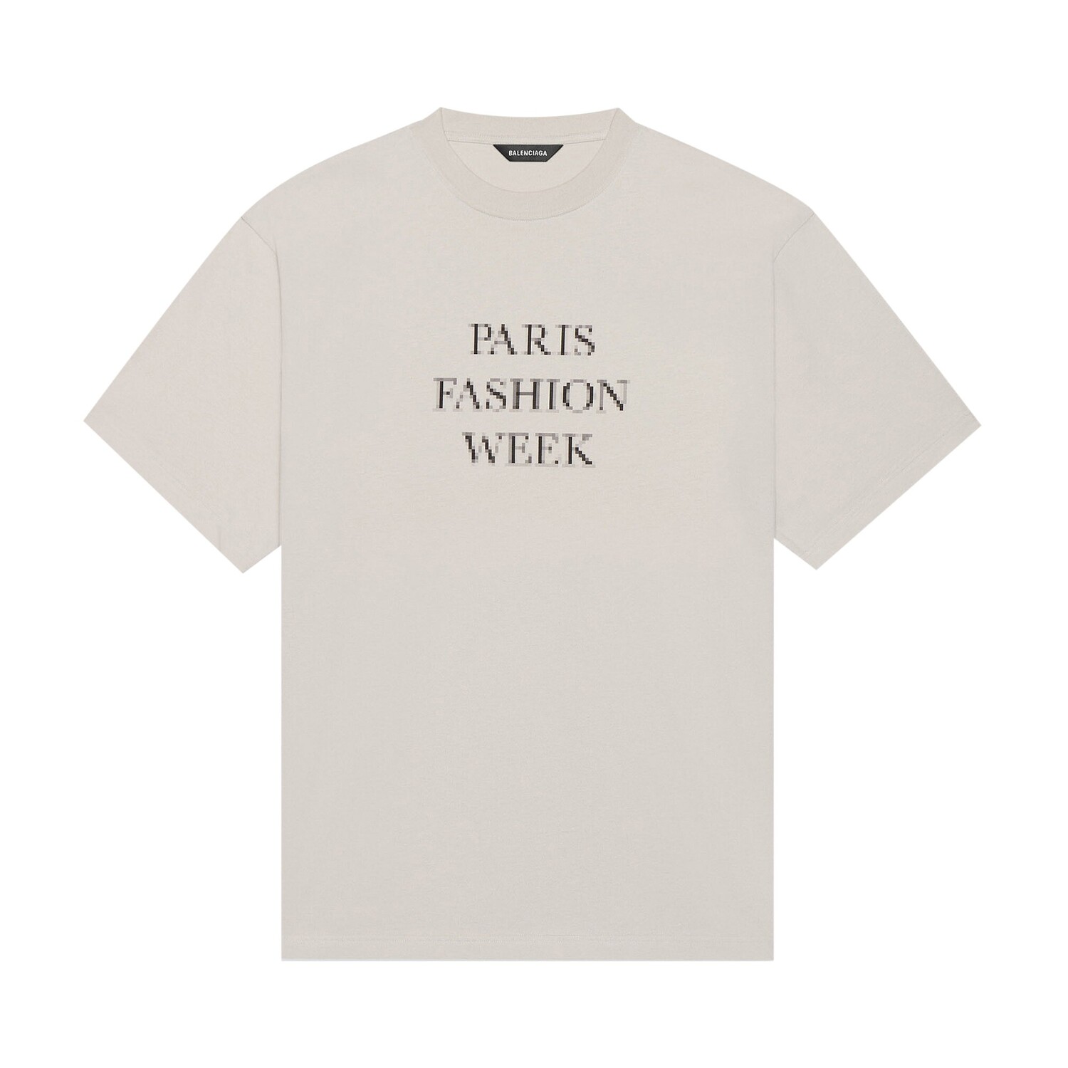 Balenciaga Свободная футболка Цементно-серый/черный
Balenciaga Свободная футболка Цементно-серый/черный