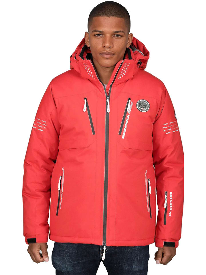 Geographical Norway Горнолыжная/сноубордная куртка «Waldo» красного цвета
Geographical Norway Горнолыжная/сноубордная куртка «Waldo» красного цвета