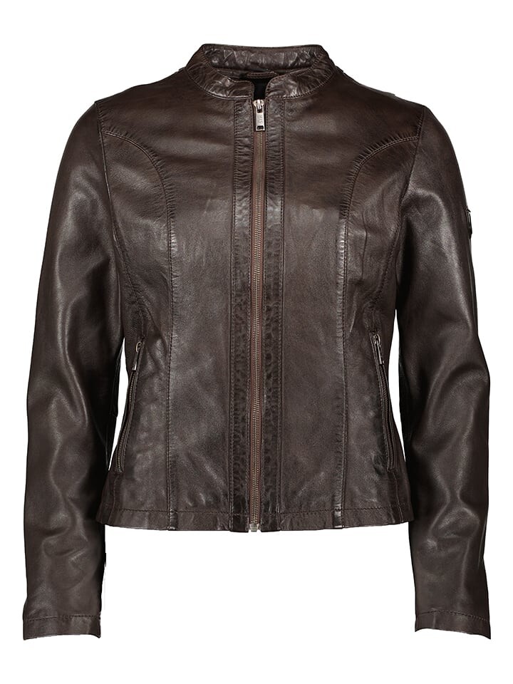 Кожаная куртка HIS, темно-коричневый
Кожаная куртка HIS, темно-коричневый