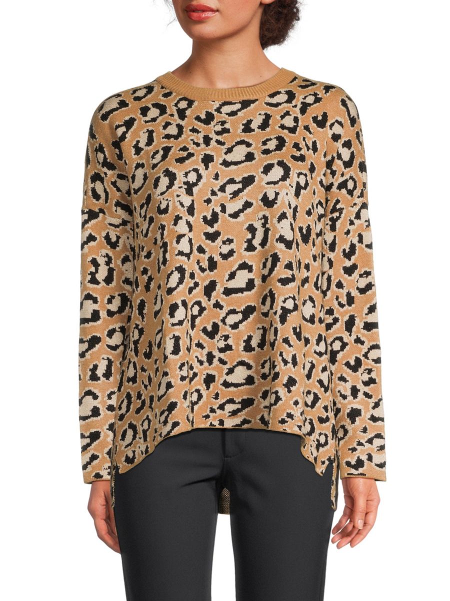 Свитер с леопардовым принтом Joseph A, цвет Leopard
Свитер с леопардовым принтом Joseph A, цвет Leopard