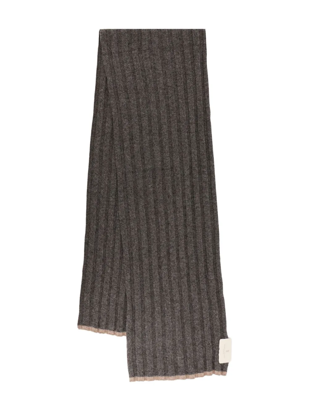 Кашемировый шарф в рубчик Brunello Cucinelli, серый
Кашемировый шарф в рубчик Brunello Cucinelli, серый