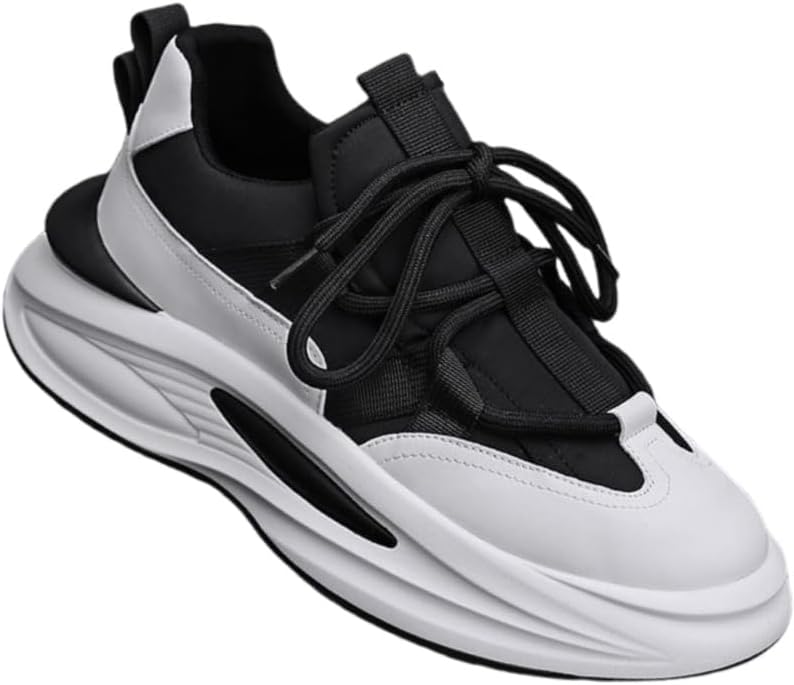 Мужские летние спортивные кроссовки с толстой подошвой. Верх из дышащей сетки. Противоскользящая резиновая подошва. Удобные и повседневные. Подходят для использования на улице и каждый день Fmshi, черный
Мужские летние спортивные кроссовки с толстой подошвой. Верх из дышащей сетки. Противоскользящая резиновая подошва. Удобные и повседневные. Подходят для использования на улице и каждый день Fmshi, черный